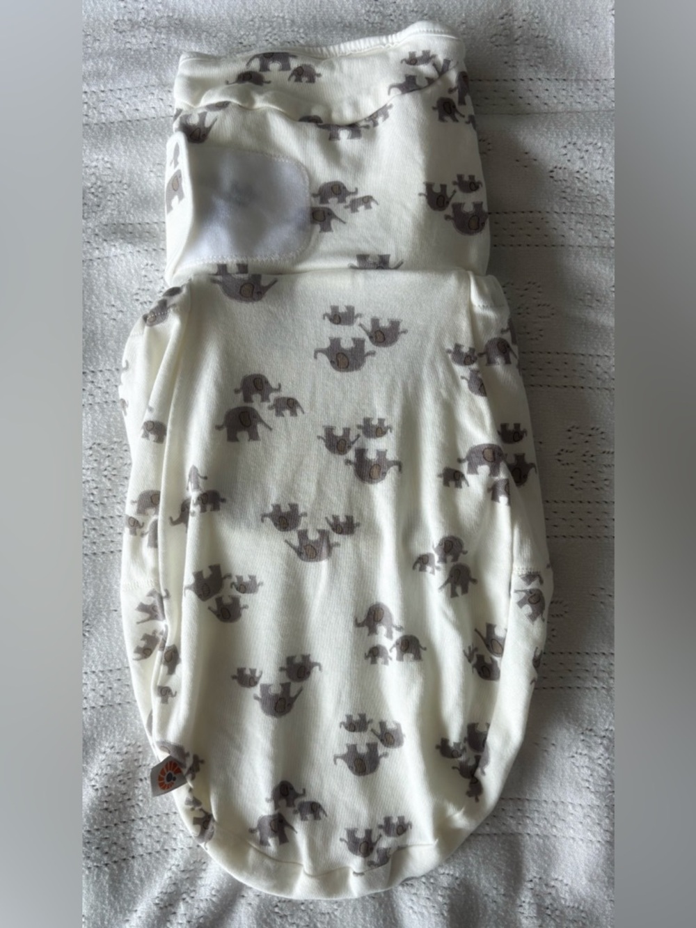 Newborn Sleep Essential | Ergobaby Swaddle Grey Elephant 0–3M - Picture 5 of 5